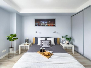 Apartament z widokiem na panoramę miasta